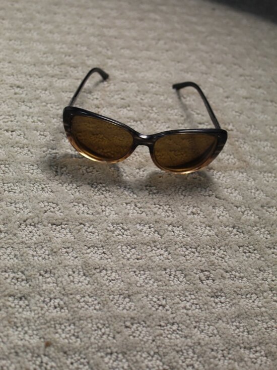 Vtg DKNY DY4121 3660/73 Oversized Marble Brown Sunglasses 56  [] 17  140 Frames main image 3